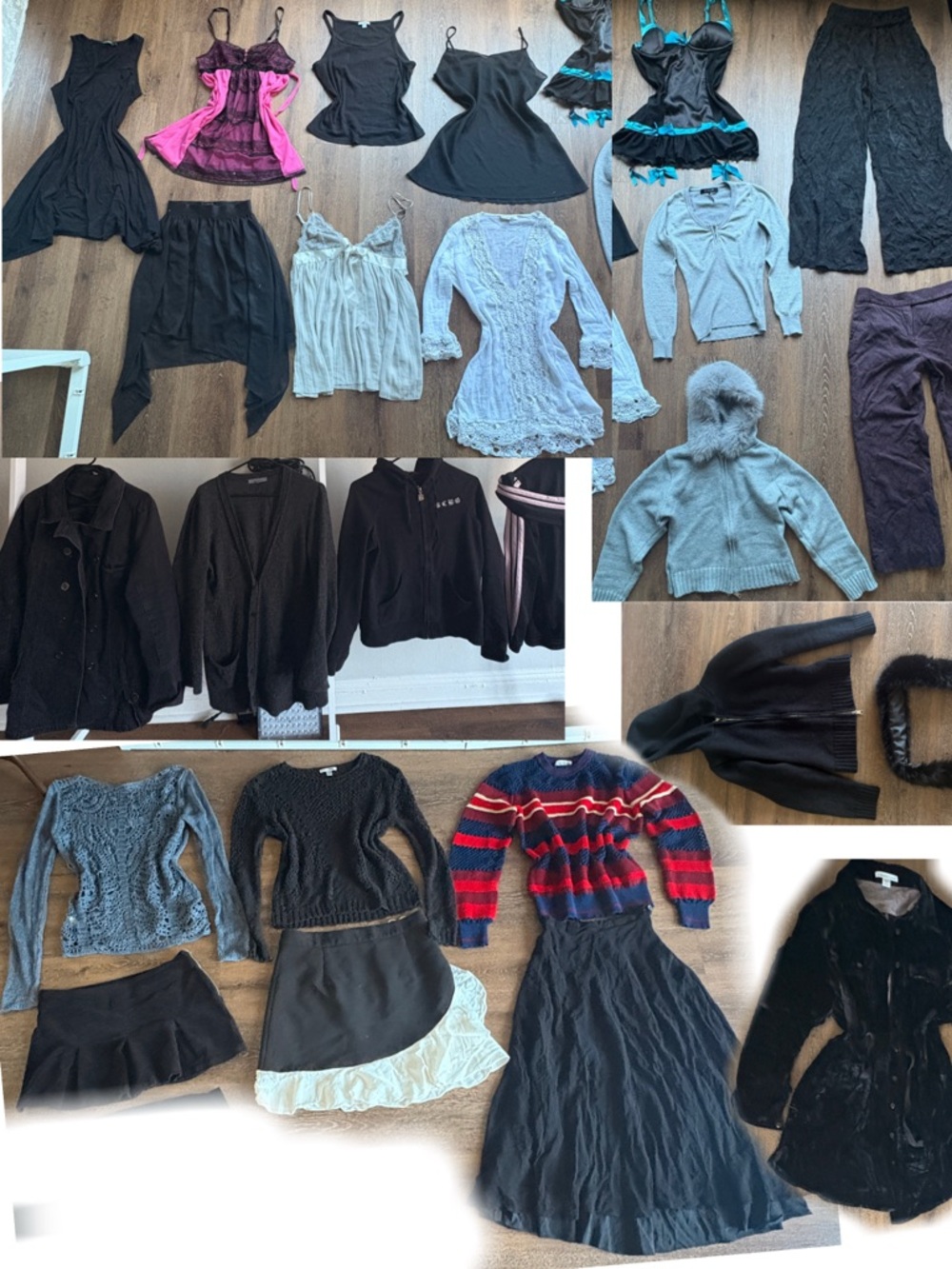 Designer Indie Sleaze Clothing lot bundle size 6/8/10